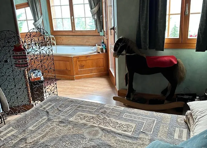 Chalet Avec Charme Et Vue à